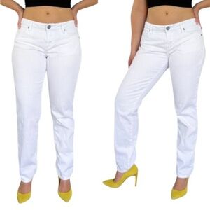 Kut From The Kloth Sienna Skinny Jeans White Sz 14